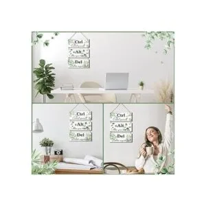 Decoración rústica inspiradora para colgar en la pared_7