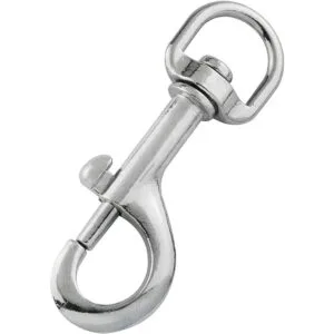 ZZLZX 4 ganchos giratorios de acero inoxidable para mástil_2