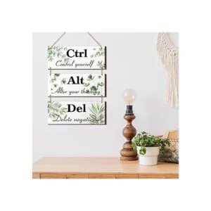 Decoración rústica inspiradora para colgar en la pared_6