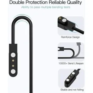 Paquete de 2 Cargador de reloj inteligente de 3.3 pies_5