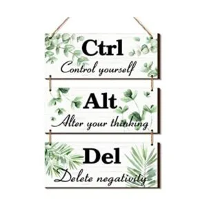 Decoración rústica inspiradora para colgar en la pared_1