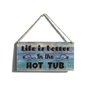 Letrero divertido para bañera de hidromasaje para colgar_1