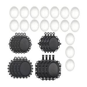 Todas las 32 piezas 16 juegos 0.709 x 0.984 in esmaltado_2