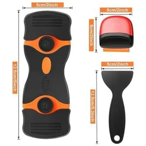 9 piezas de raspador de cuchillas de plástico multiusos_2