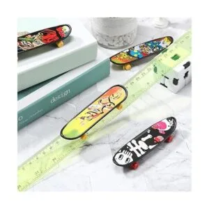 36 piezas de mini patineta de dedo con patrón de doble_6