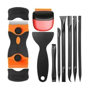 9 piezas de raspador de cuchillas de plástico multiusos_1