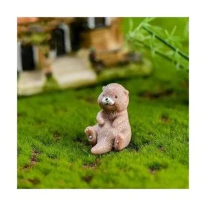 Figuras de nutrias en miniatura 8 piezas de nutrias en_6