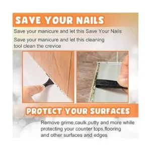 9 piezas de raspador de cuchillas de plástico multiusos_7