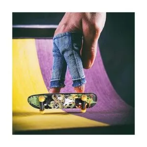 36 piezas de mini patineta de dedo con patrón de doble_5