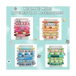 QUEFE 9000 cuentas de arcilla de 72 colores para kit de_3