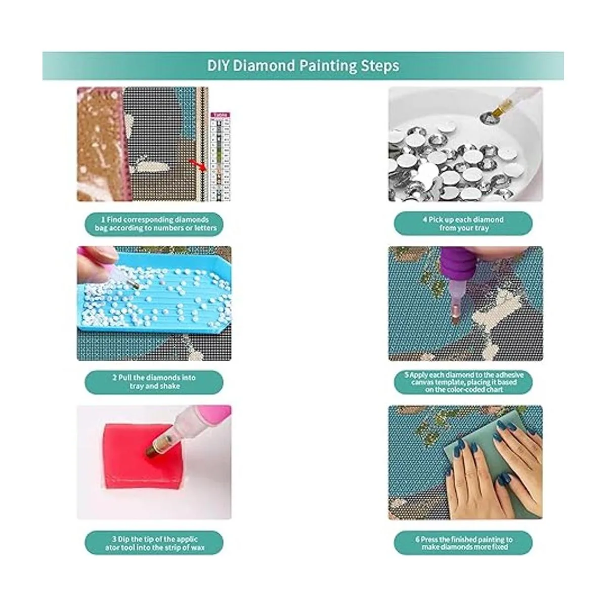 Kits de pintura de diamantes de gato para adultos_6