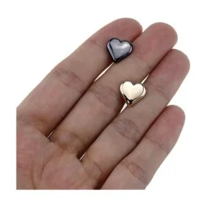 HEVSTIL Juego de 20 botones de vástago de metal en forma_4