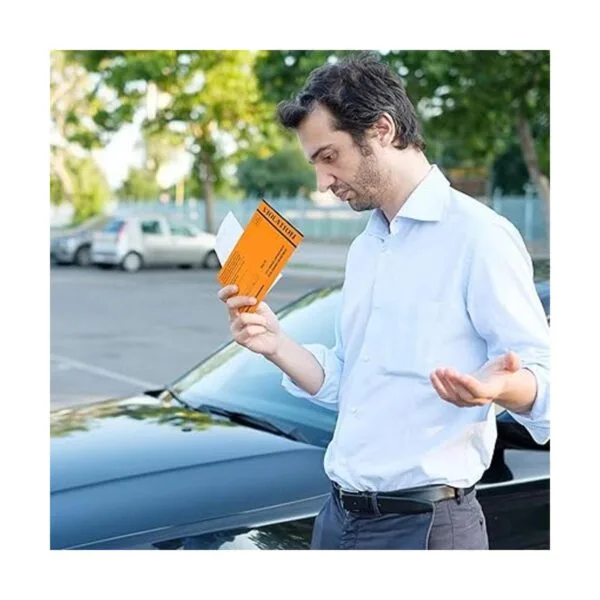 50 entradas falsas de estacionamiento de doble cara broma_5
