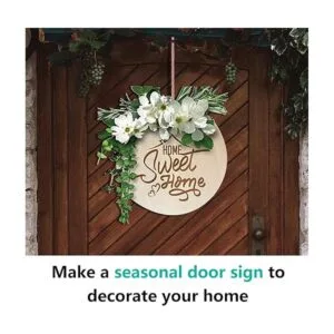 HILELIFE Rondas de madera para manualidades de 10_2