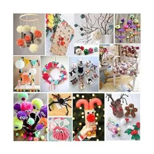 Juego de herramientas para hacer pompones de 8 tamaños_6