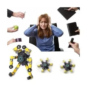 Tirdkid Paquete de 4 paquetes de 4 robot transformable de_4