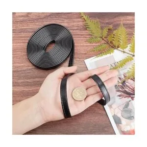 GORGECRAFT Correa de cuero de doble cara de 118 pulgadas_3