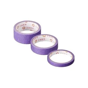 3 rollos de cinta adhesiva de arte morado extraíble cinta_4