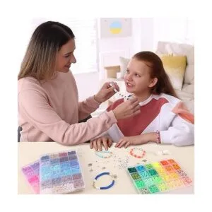 QUEFE 9000 cuentas de arcilla de 72 colores para kit de_4