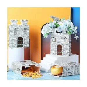 Caja de recuerdos de castillo 12 piezas medieval_5