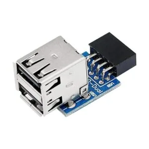 SinLoon 9pin USB 2.0 hembra Pin Dual 2 puertos USB_1