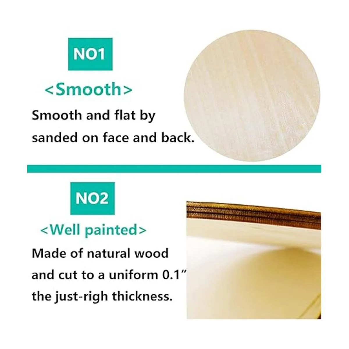 HILELIFE Rondas de madera para manualidades de 10_5