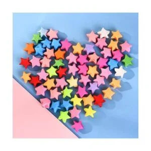 Paquete de papel de estrellas de origami para bricolaje_3