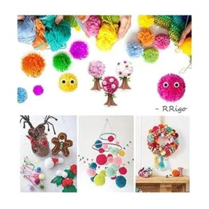 Juego de herramientas para hacer pompones de 8 tamaños_7