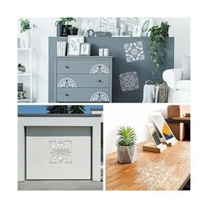 16 plantillas reutilizables 6 x 6 pulgadas plantillas_5