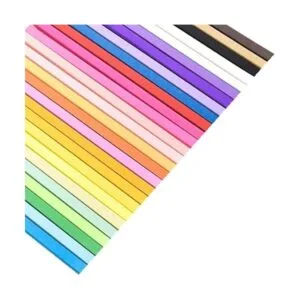 Paquete de papel de estrellas de origami para bricolaje_7