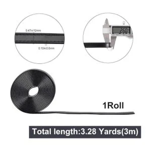GORGECRAFT Correa de cuero de doble cara de 118 pulgadas_2