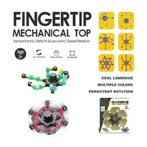 Tirdkid Paquete de 4 paquetes de 4 robot transformable de_3