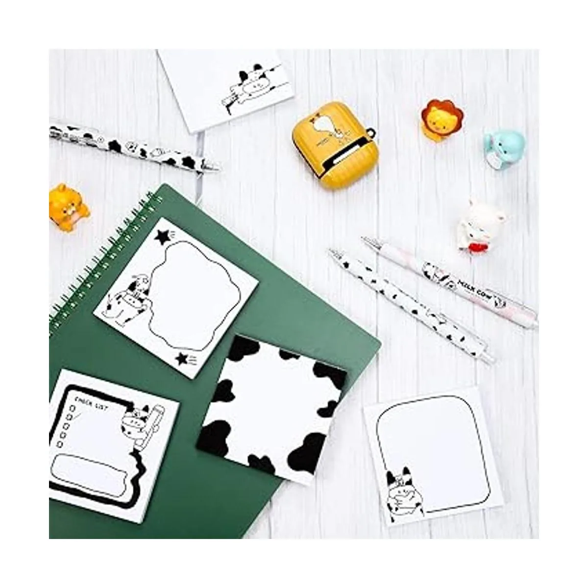 Juego de 18 bolígrafos de vaca 12 bolígrafos de vaca y_5