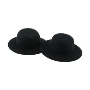 YHXiXi 10 mini sombrero de fieltro para muñeca hecho a_5