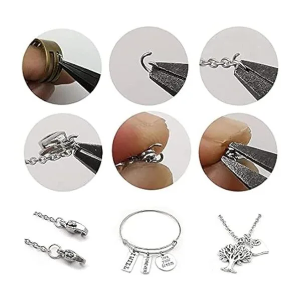 1000 anillos de acero inoxidable mezclados de 0.236 in_5