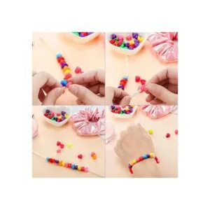 600 piezas de corazones Pony cuentas de estrellas grandes_2