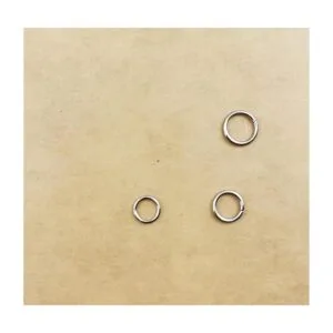 1000 anillos de acero inoxidable mezclados de 0.236 in_3