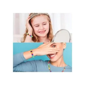 600 piezas de corazones Pony cuentas de estrellas grandes_5