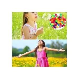 600 piezas de corazones Pony cuentas de estrellas grandes_6