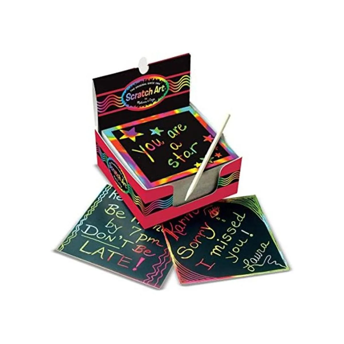 Melissa Doug Scratch Art Mini notas_1