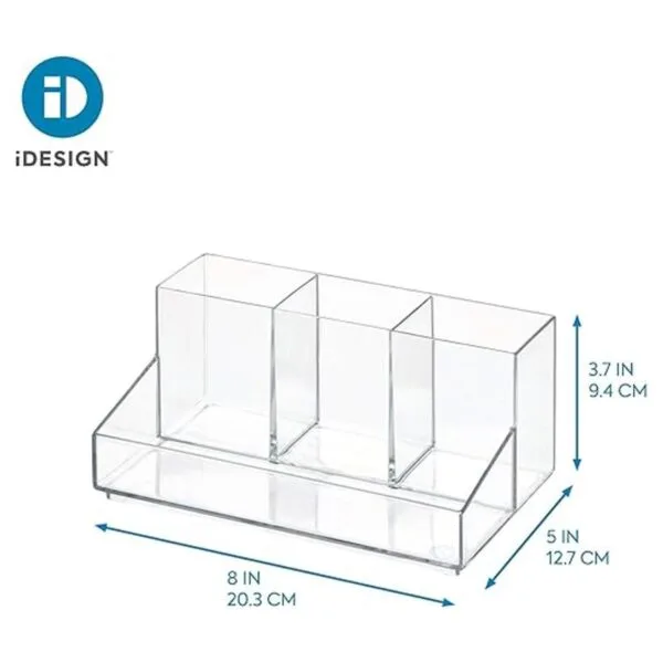 iDesign Organizador de cosméticos transparente_3