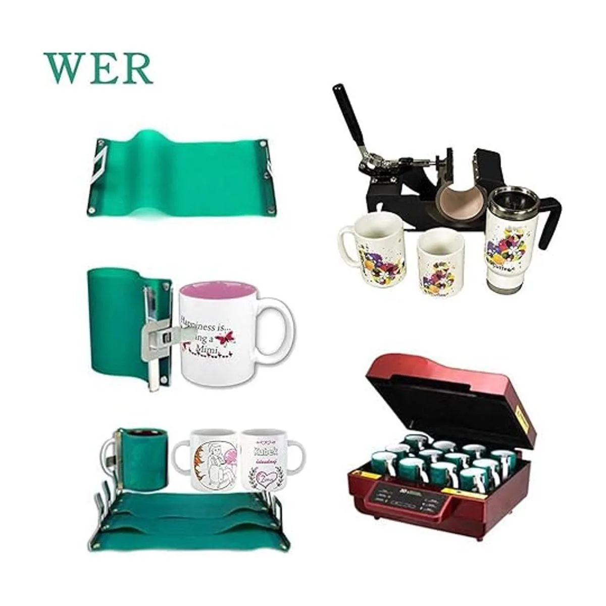 WER Taza de silicona con sublimación de transferencia 3D_6