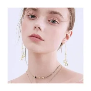 Aylifu 40 ganchos hipoalergénicos para pendientes de_5