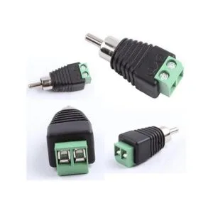 exgoofit Phono RCA Tornillos macho hembra hembra a_2