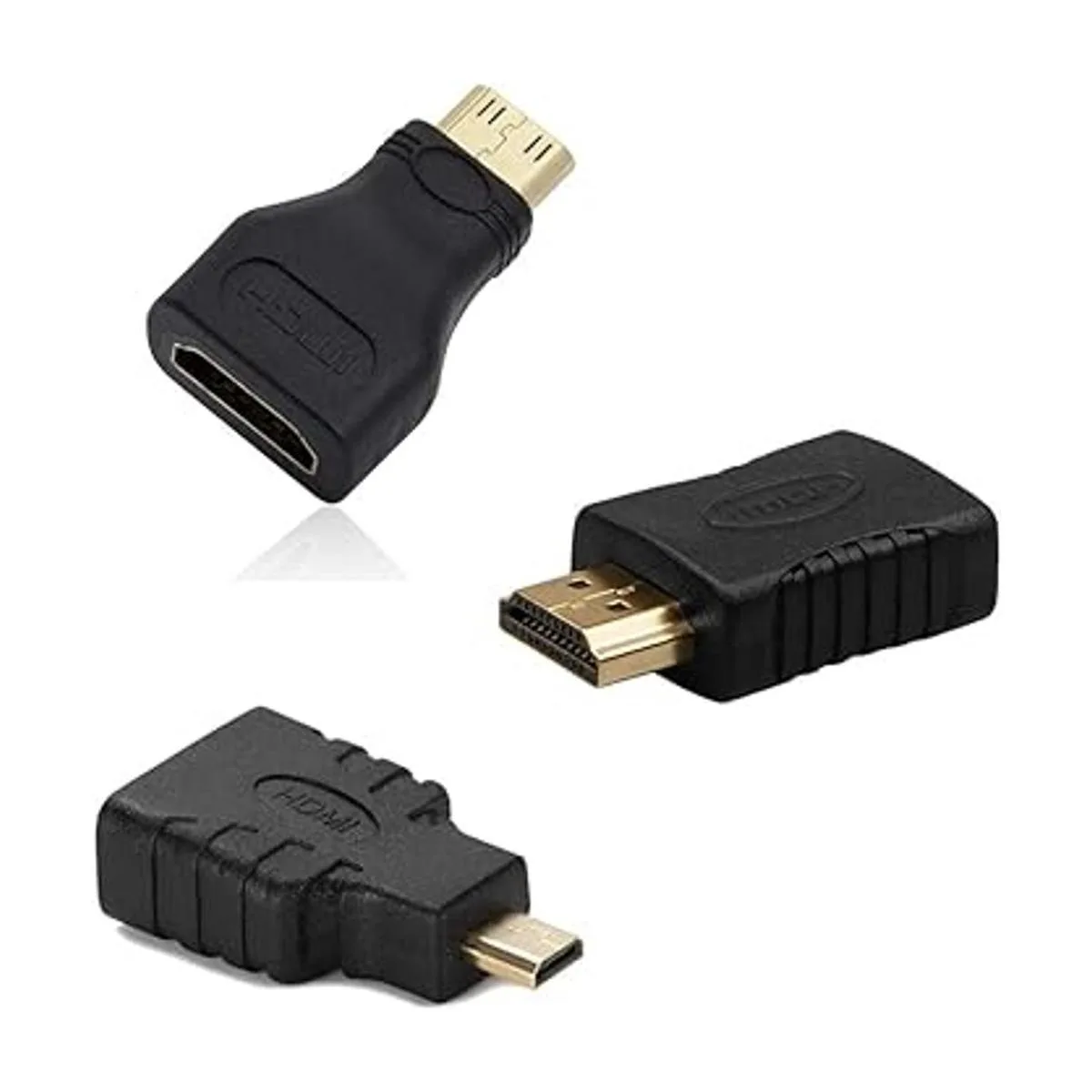 Kit de adaptadores Hdmi 7 adaptadores Mini Hdmi a Micro_3