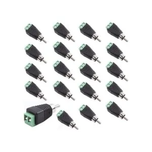 exgoofit Phono RCA Tornillos macho hembra hembra a_5