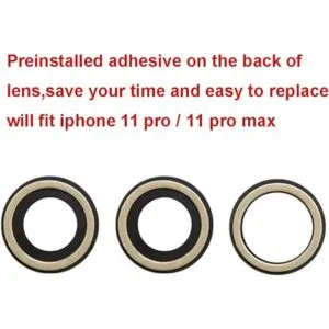 Perzework Repuesto de cristal de lente de cámara trasera_3