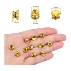 60 cuentas espaciadoras de doble cara de filigrana de_3