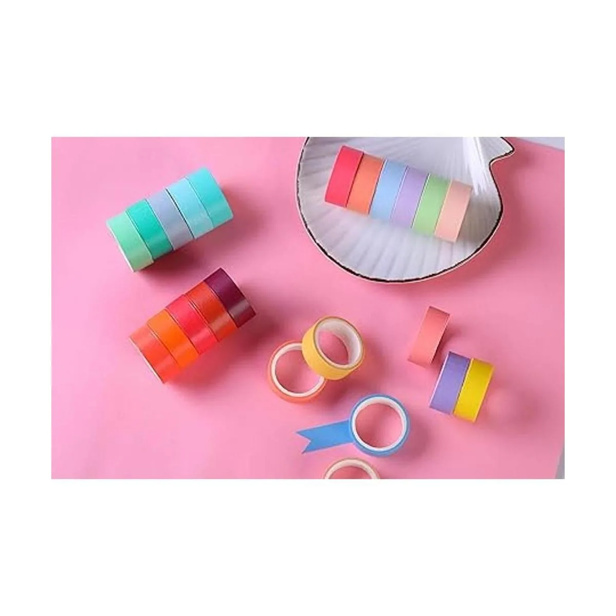 Juego de 30 rollos de cinta adhesiva Washi 0.591 in de_6