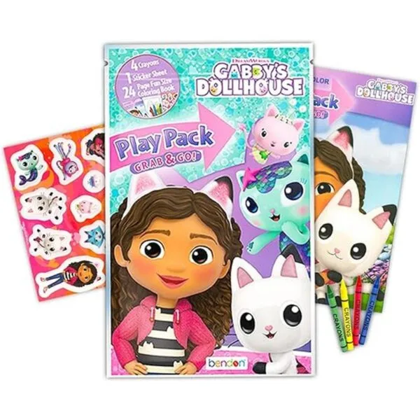 Libros para colorear y actividades de Gabbys Dollhouse_3